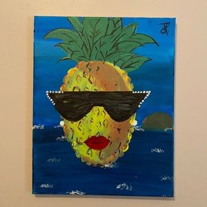 Pineapple painting